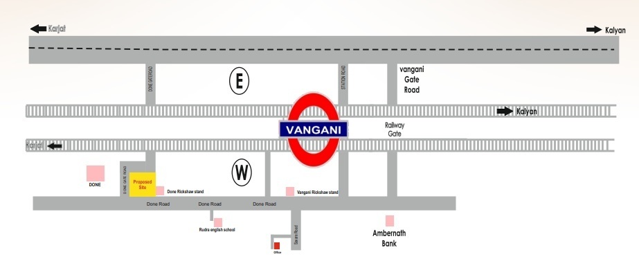  yashoda vrundavan complex c wing Location Plan