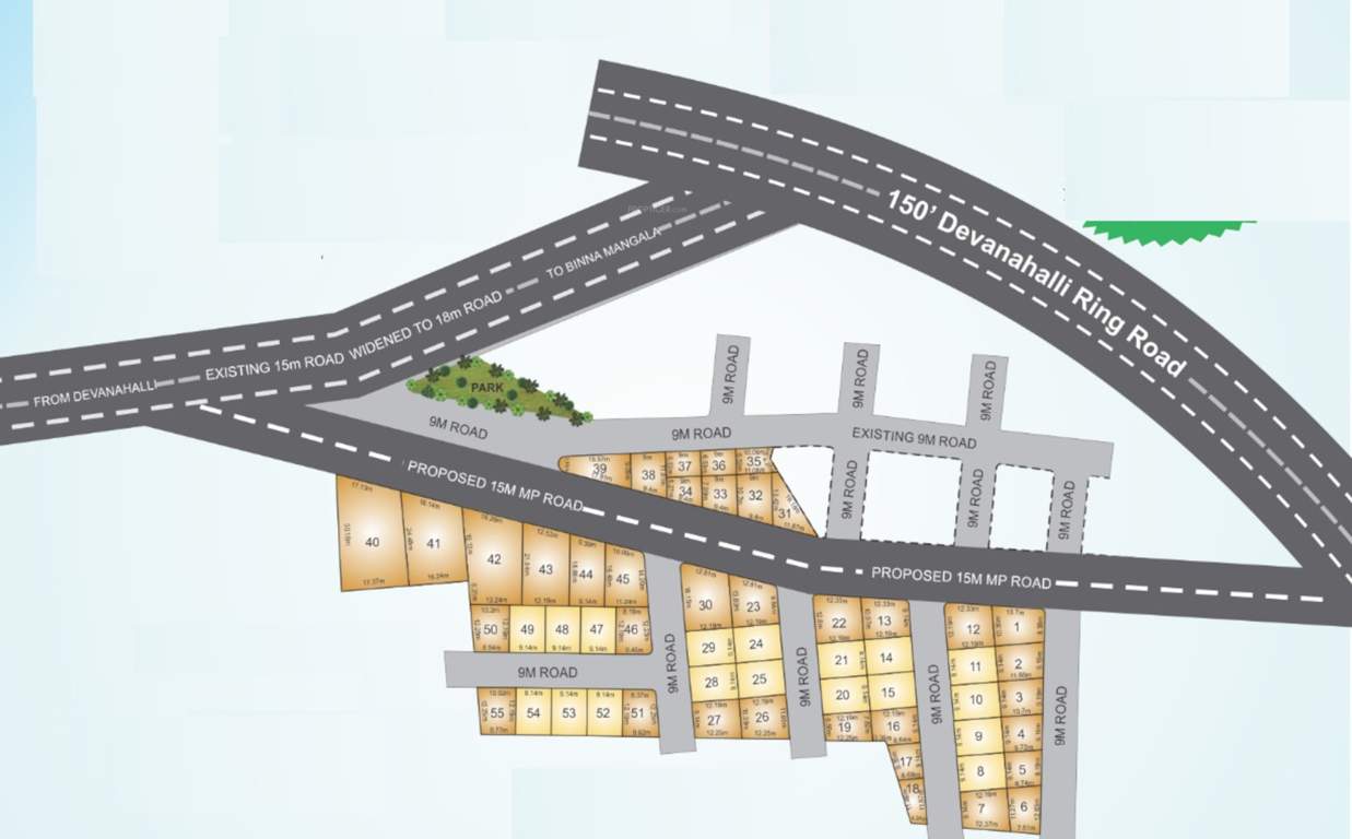  golden nest Layout Plan