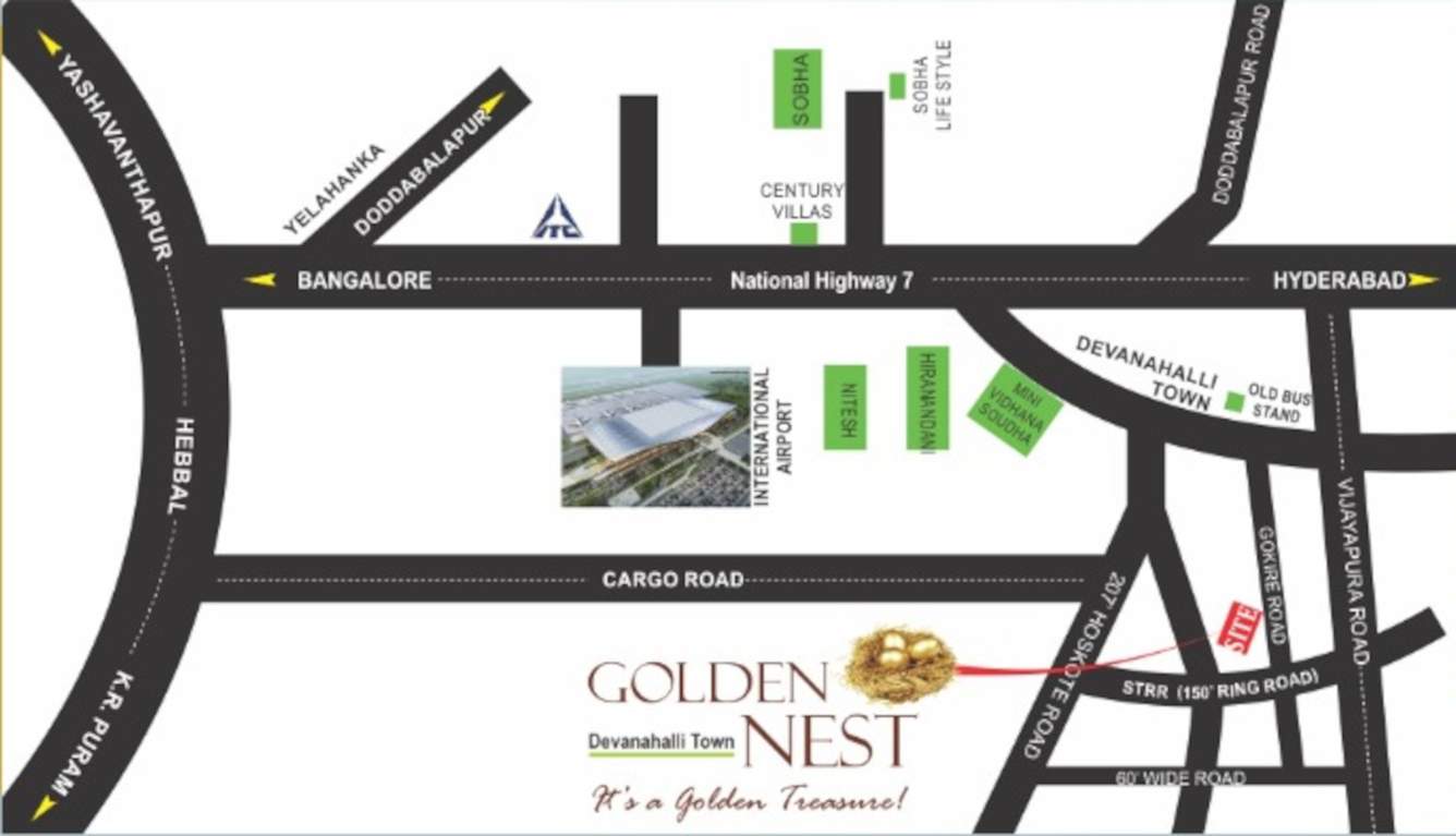  golden nest Location Plan