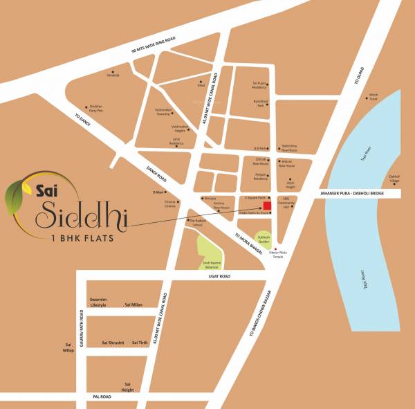  sai-siddhi Location Plan