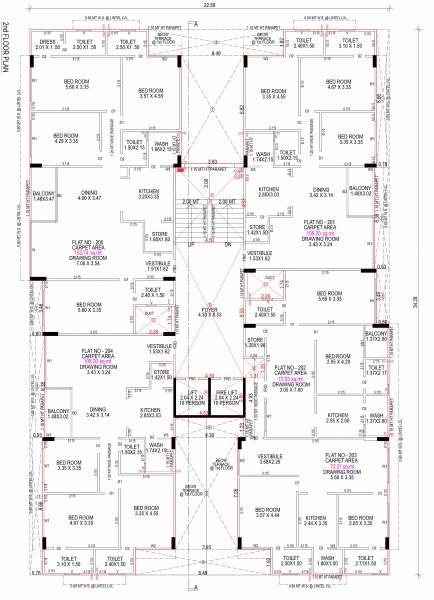  nilay A Cluster Plan For 2nd Floor