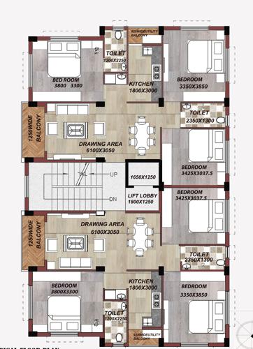  shree-karani Shree Karani Cluster Plan from 1st to 4th Floor