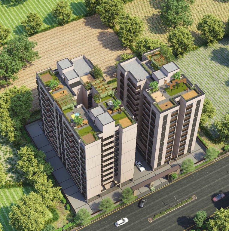  akshar evoq Elevation