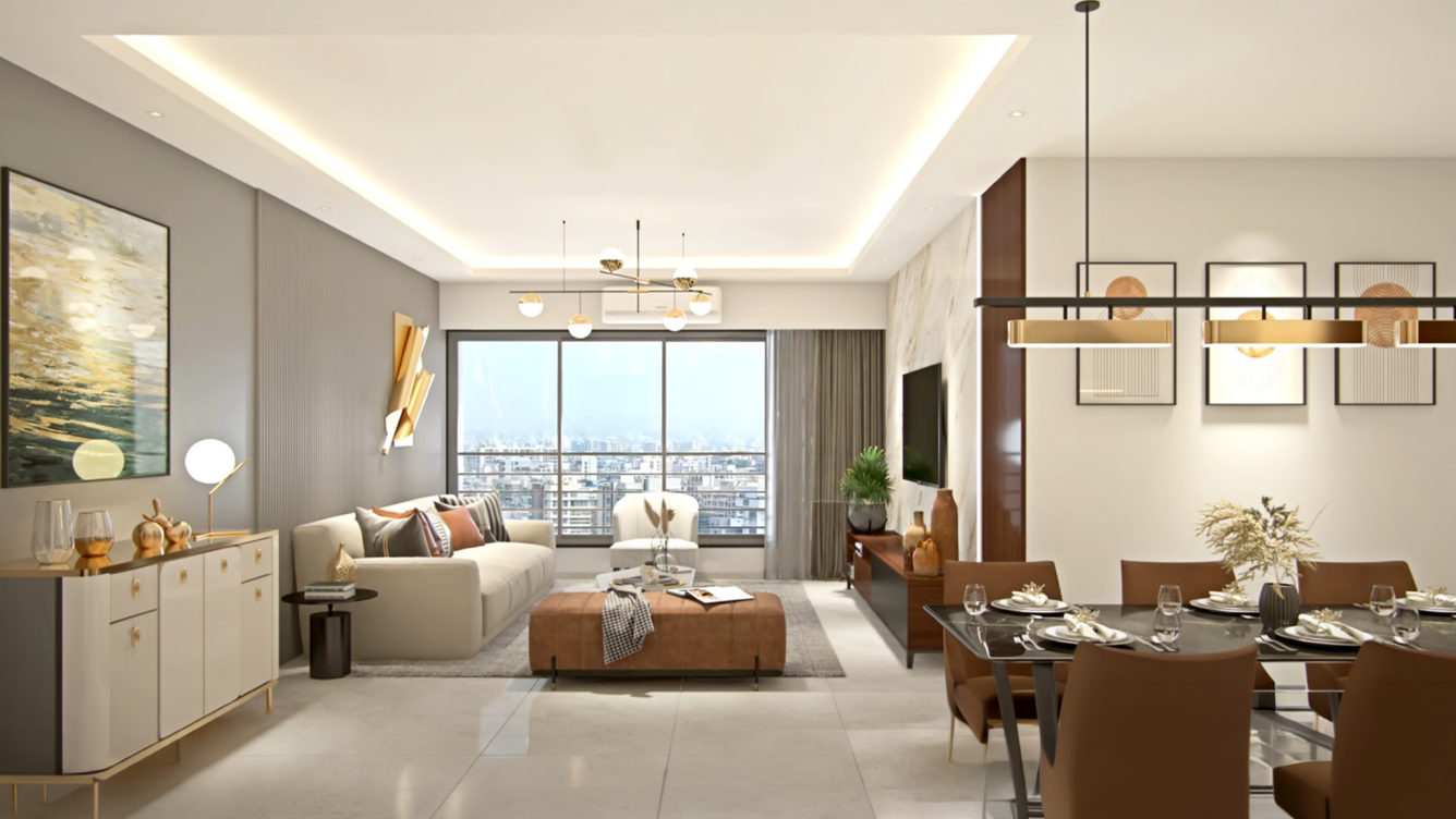  redevelopment of kaveri chsl Living Area