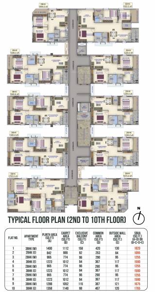  vivekananda-heights Block A Cluster Plan