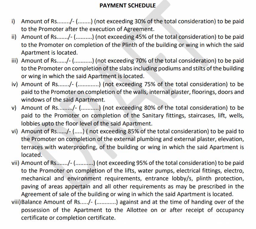 happinest-kalyan-2-project-b Construction Linked Payment (CLP) Payment Plan