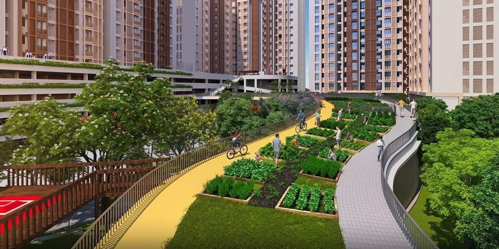  happinest kalyan 2 project b Cycling & Jogging Track