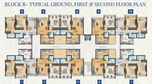  santa-cruz-residency Santa Cruz Residency Cluster Plan