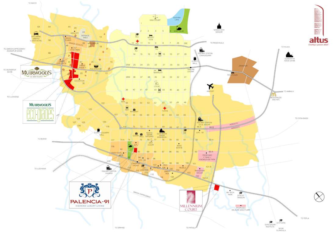  muirwoods ecocity extension 1 pocket c Location Plan
