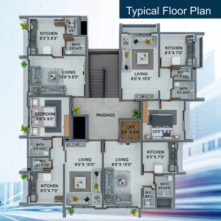  vihar bldg no 3 SR  Vihar Bldg No 3 Cluster Plan