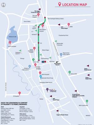  sagar-elite-2 Location Plan