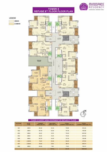  mindspace-residency-phase-1 Tower 3 Cluster Plan