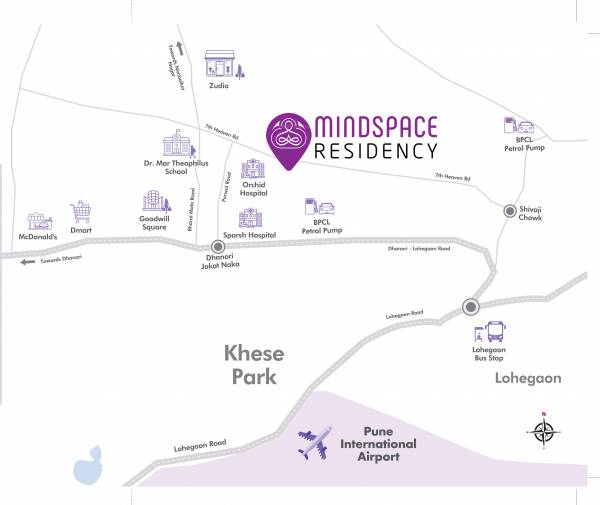  mindspace-residency-phase-1 Location Plan