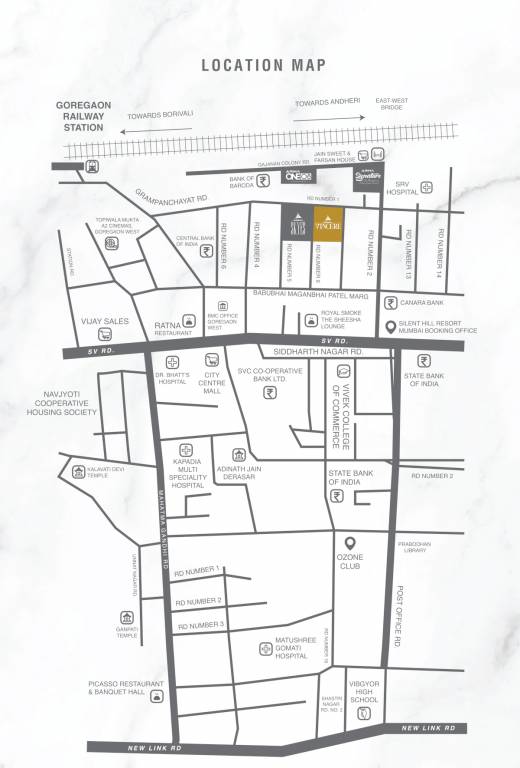  vincere Location Plan
