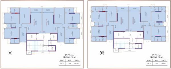  9-marina 9 Marina Cluster Plan for Typical Floor