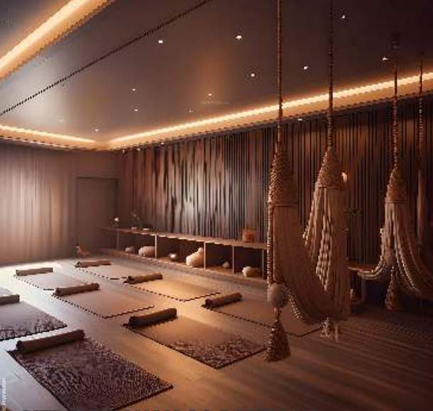  avenue Yoga/ Meditation Area