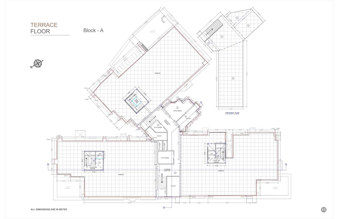  vijay signature Block A Terrace Cluster Plan