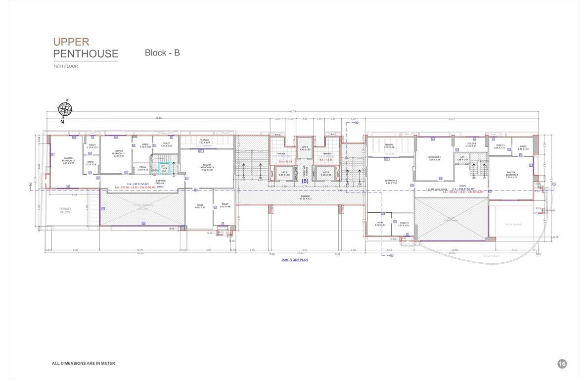  vijay signature Block B Cluster Plan for 16th Floor