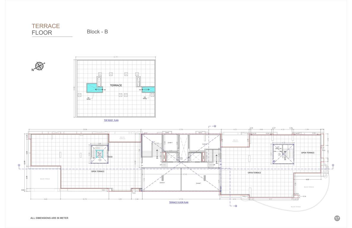  vijay signature Block B Terrace Cluster Plan