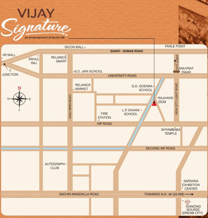  vijay signature Elevation