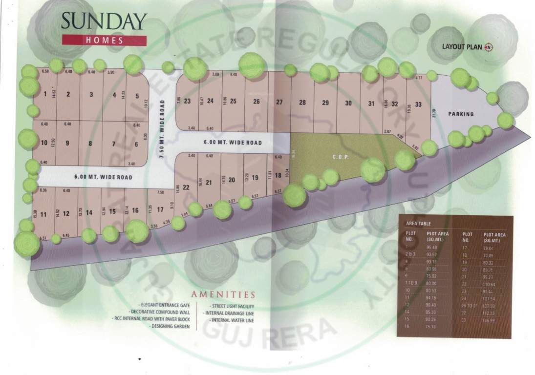  sunday homes Layout Plan
