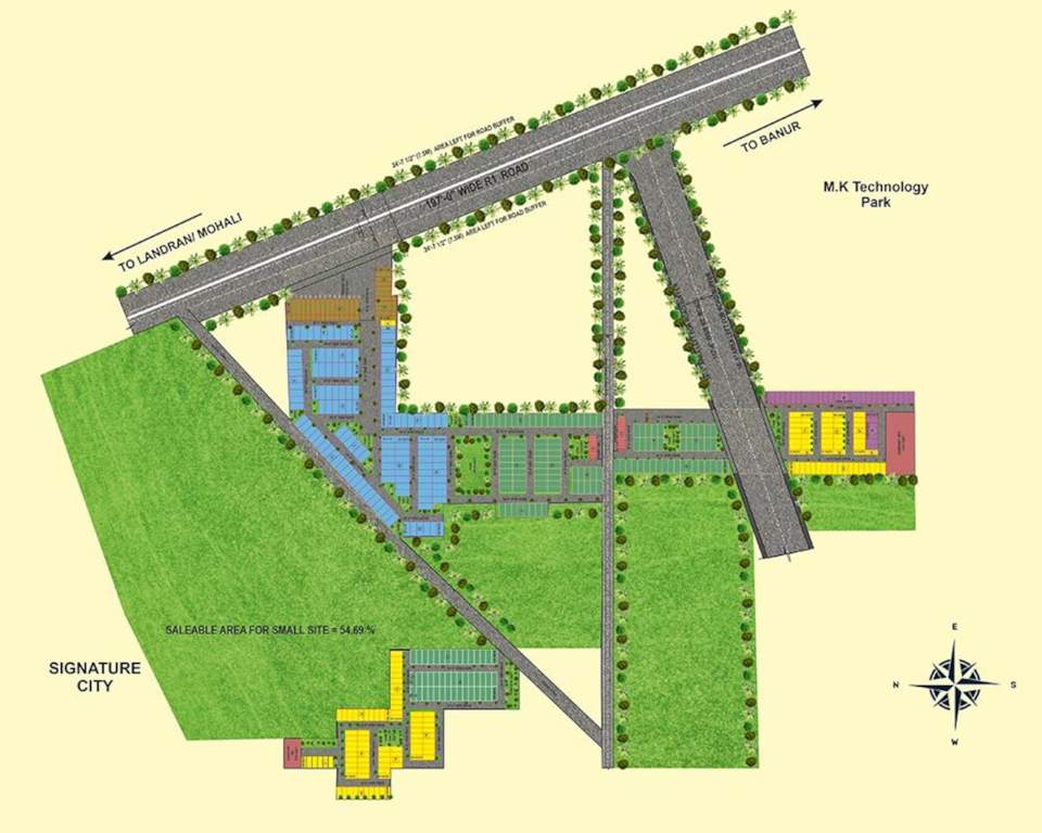 aerotro homes Layout Plan