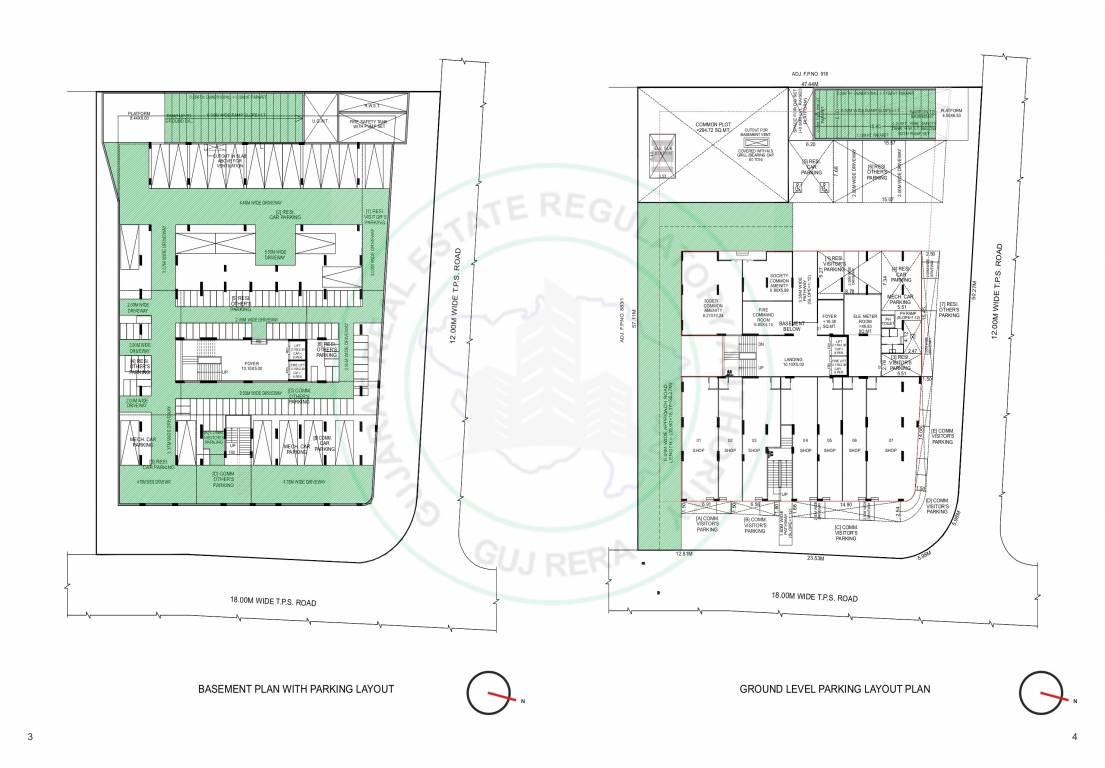  aadish prime Aadish Prime Parking Cluster Plan