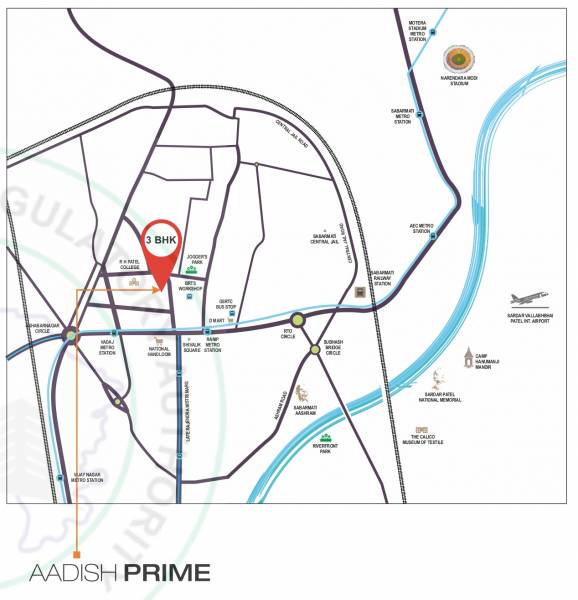  aadish-prime Location Plan