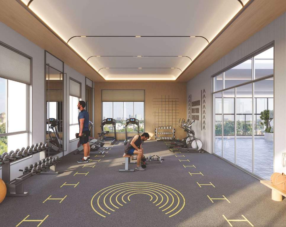  rhythm apartment Gymnasium