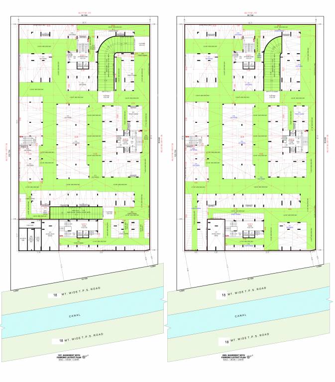  saayam A To C Cluster Plan For Basement Floor