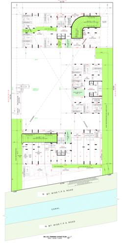  saayam A To C Cluster Plan For Ground Parking Floor