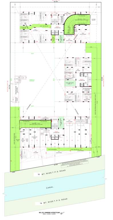  saayam A To C Cluster Plan For Ground Parking Floor