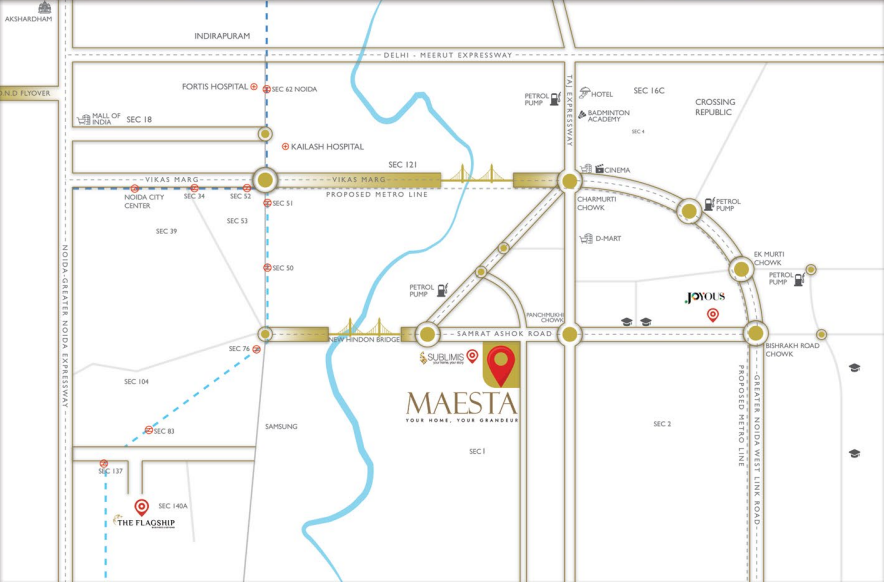  maesta Location Plan