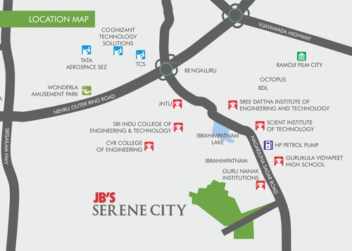 serene-city-phase-xiii Location Plan