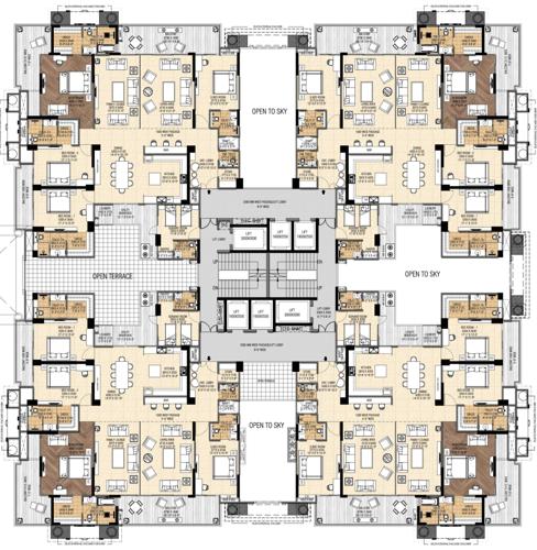  royal-atlantis-phase-1 Royal Atlantis Phase 1 Cluster Plan For 1st Floor