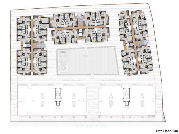  rudra-harmony A To E Cluster Plan For 5th Floor