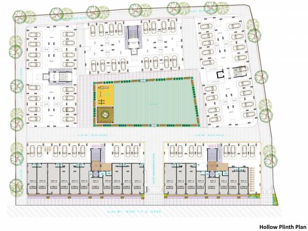  rudra-harmony A To E Cluster Plan For Basement Floor