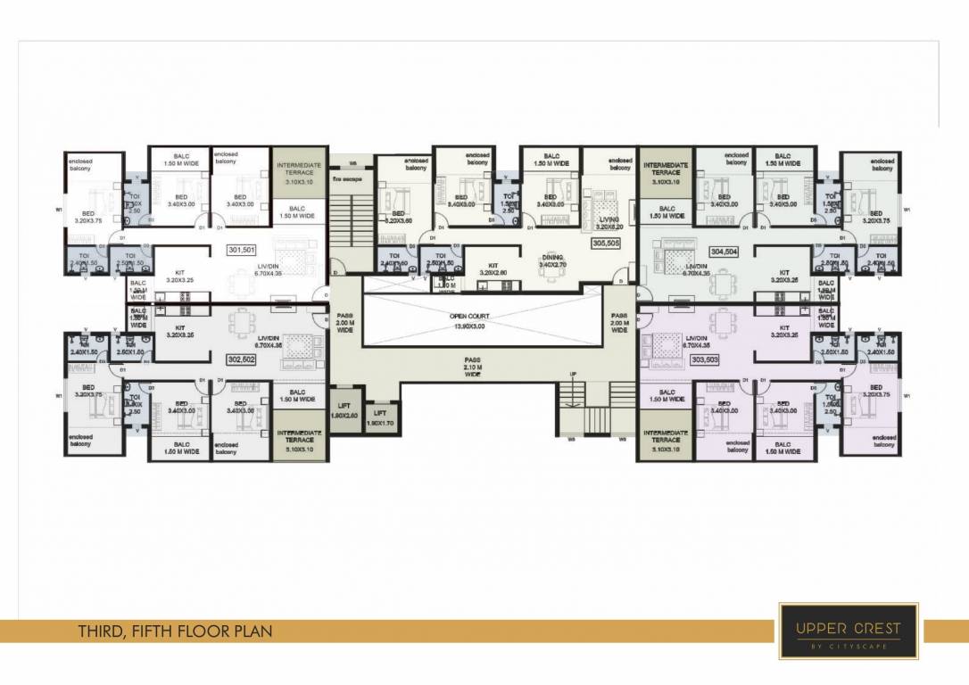  upper crest Upper Crest Cluster Plan