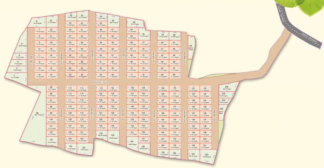  sln mango groove Layout Plan