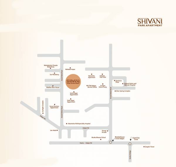 Location Plan shivani-park-appartment Location Plan