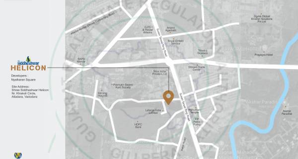  shree-siddheshwar-helicon Location Plan