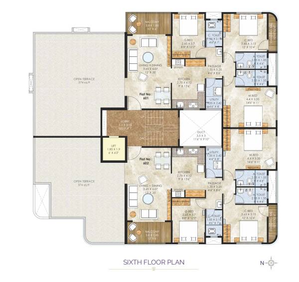  orchid-residency Orchid Residency Cluster Plan