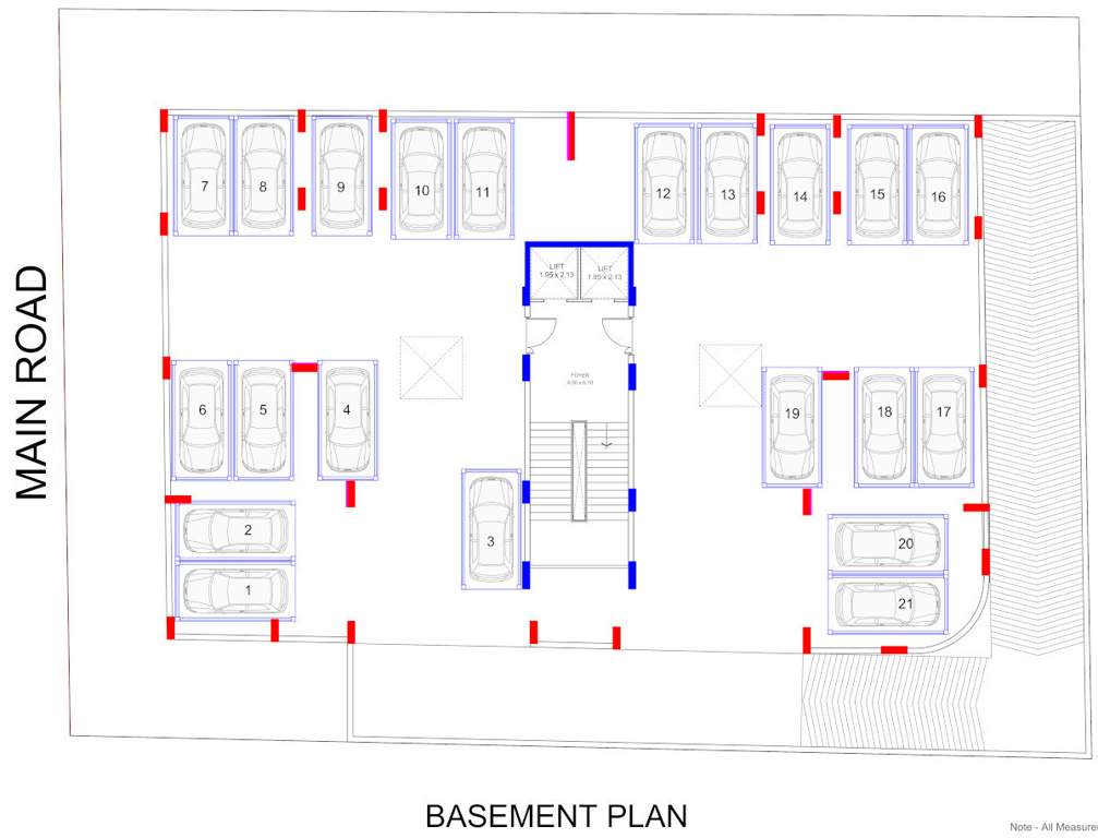  parul gracious A Basement Cluster Plan