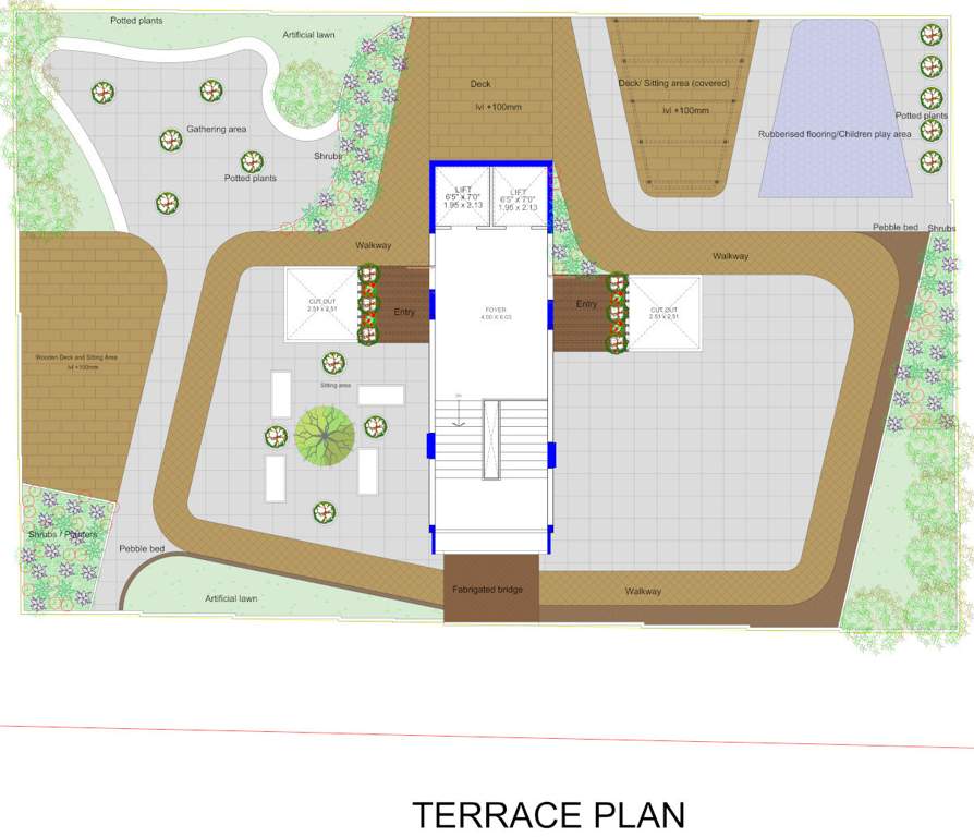  parul gracious A Terrace Cluster Plan