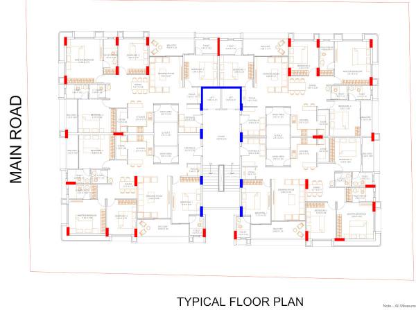  parul-gracious A Typical Cluster Plan
