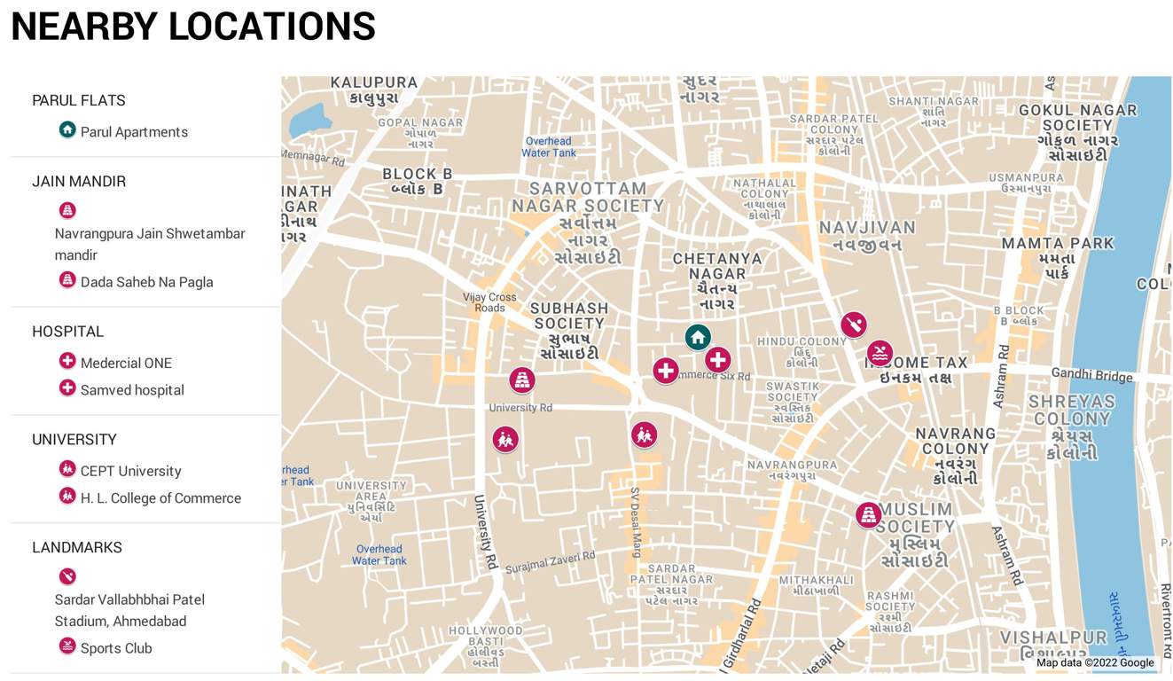  parul gracious Location Plan