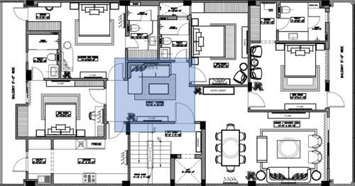  mg-heights-316-sqyd MG Heights 316 Sqyd Typical Cluster Plan