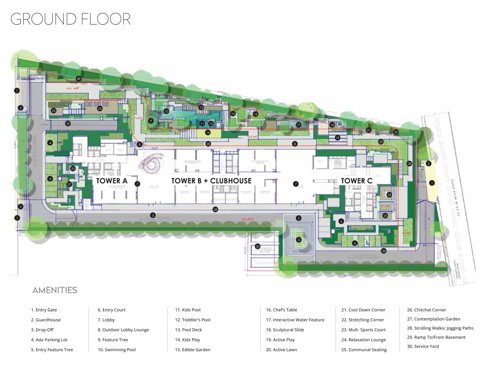  yoo-odisha A To C Cluster Plan For Ground Floor