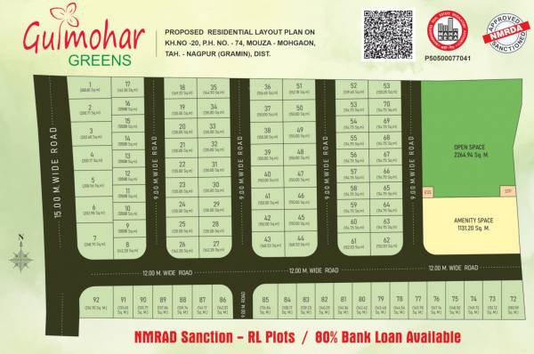  gulmohar-greens-1 Layout Plan