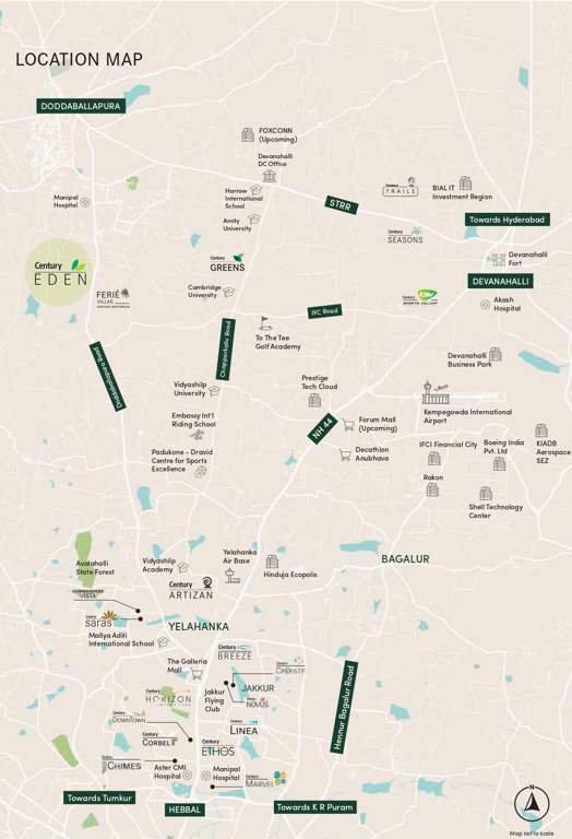  eden phase 5 Location Plan
